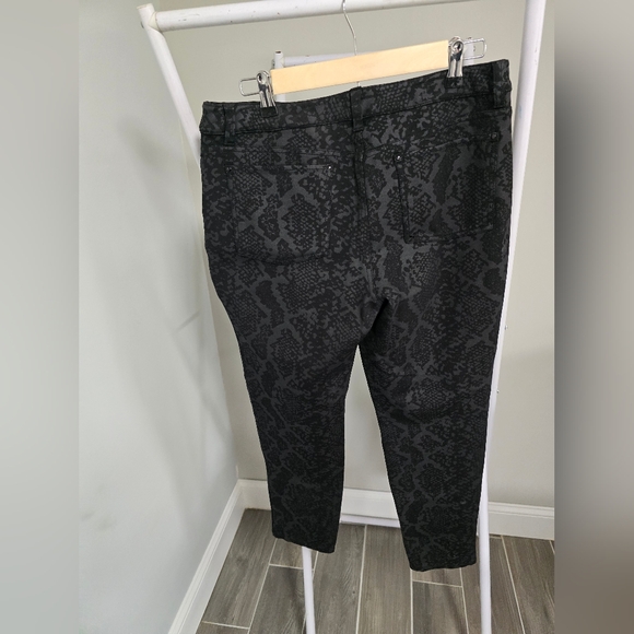 Cache black Snake print pants - Picture 5 of 11